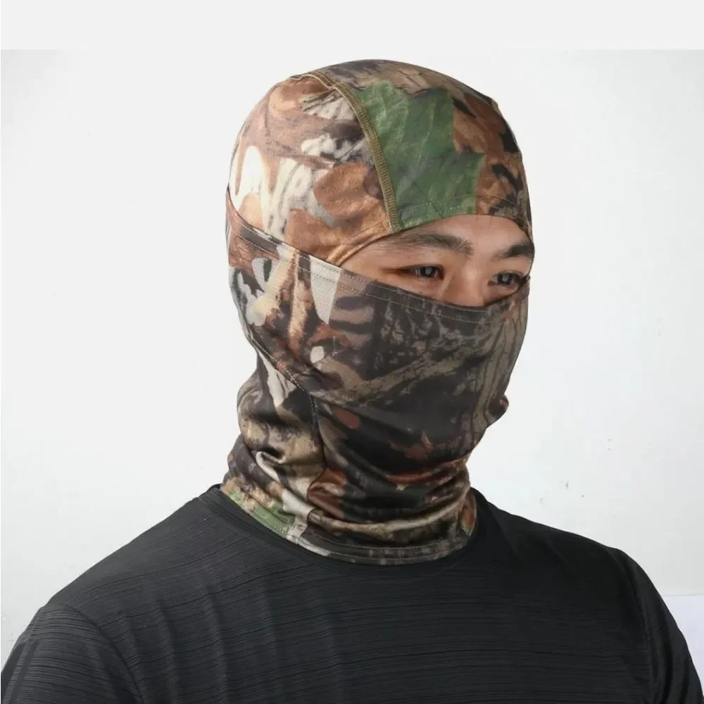 US Camo Face Mask Hunting Tactical Balaclava Cycling Hunting Hat for Men Women